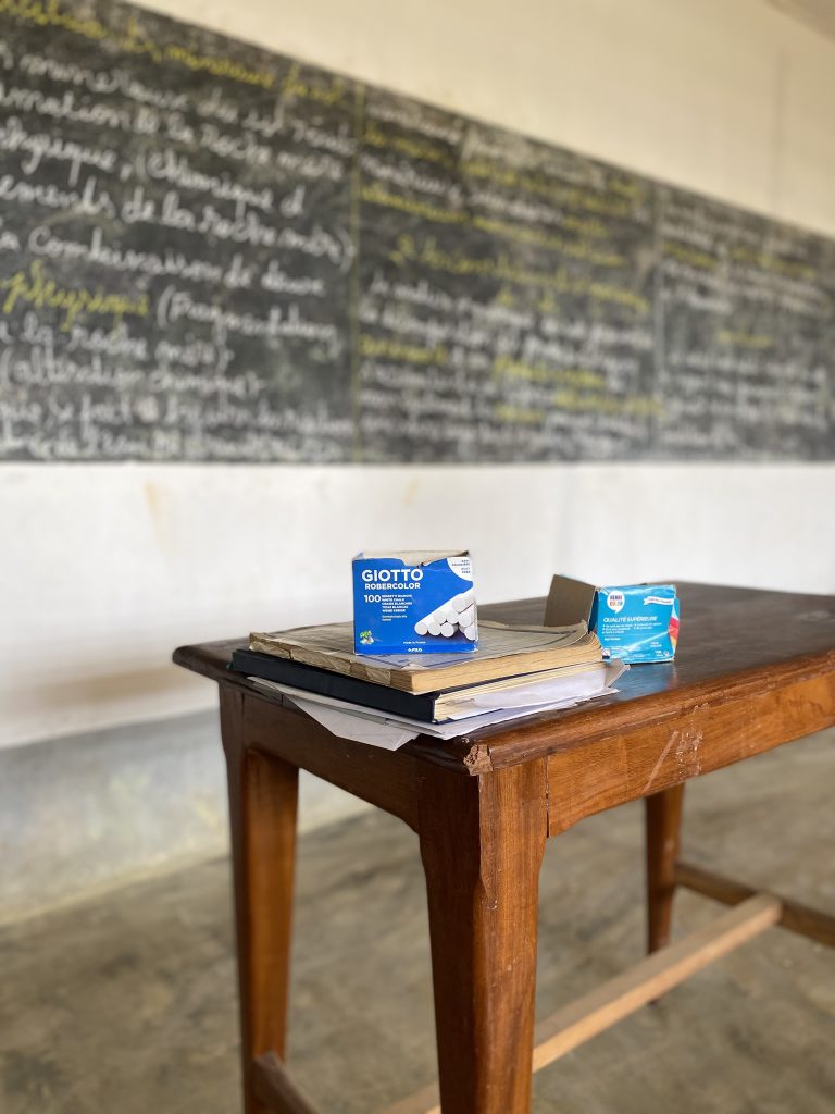 Escola agrícola. Beques. Singa Camerun
